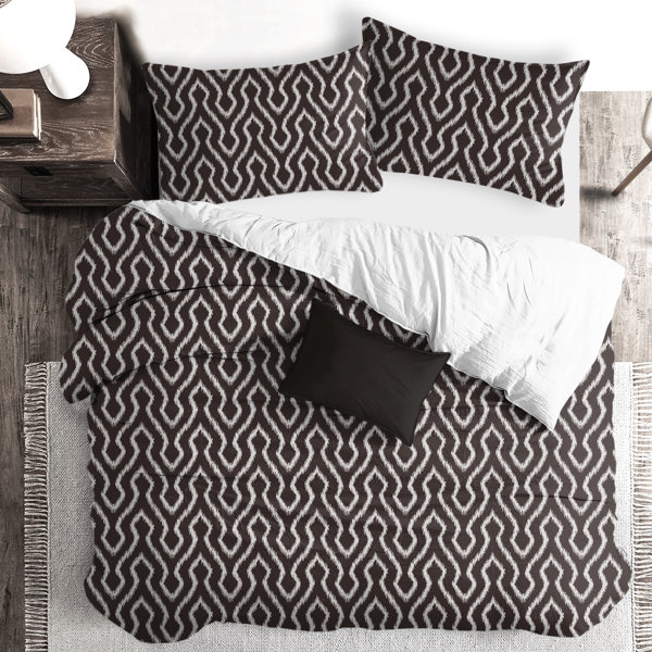 The Tailor's Bed Bendigo Chocolate 100 Cotton Comforter Set Wayfair